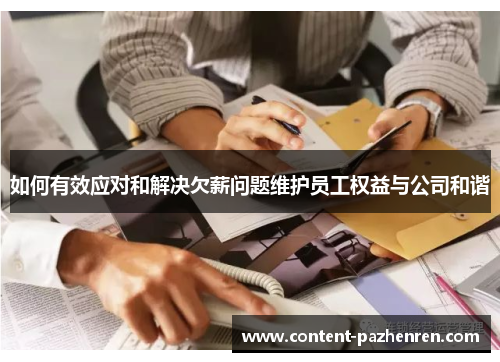 如何有效应对和解决欠薪问题维护员工权益与公司和谐 如何有效应对和解决欠薪问题维护员工权益与公司和谐