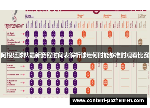 阿根廷球队最新赛程时间表解析球迷何时能够准时观看比赛 阿根廷球队最新赛程时间表解析球迷何时能够准时观看比赛